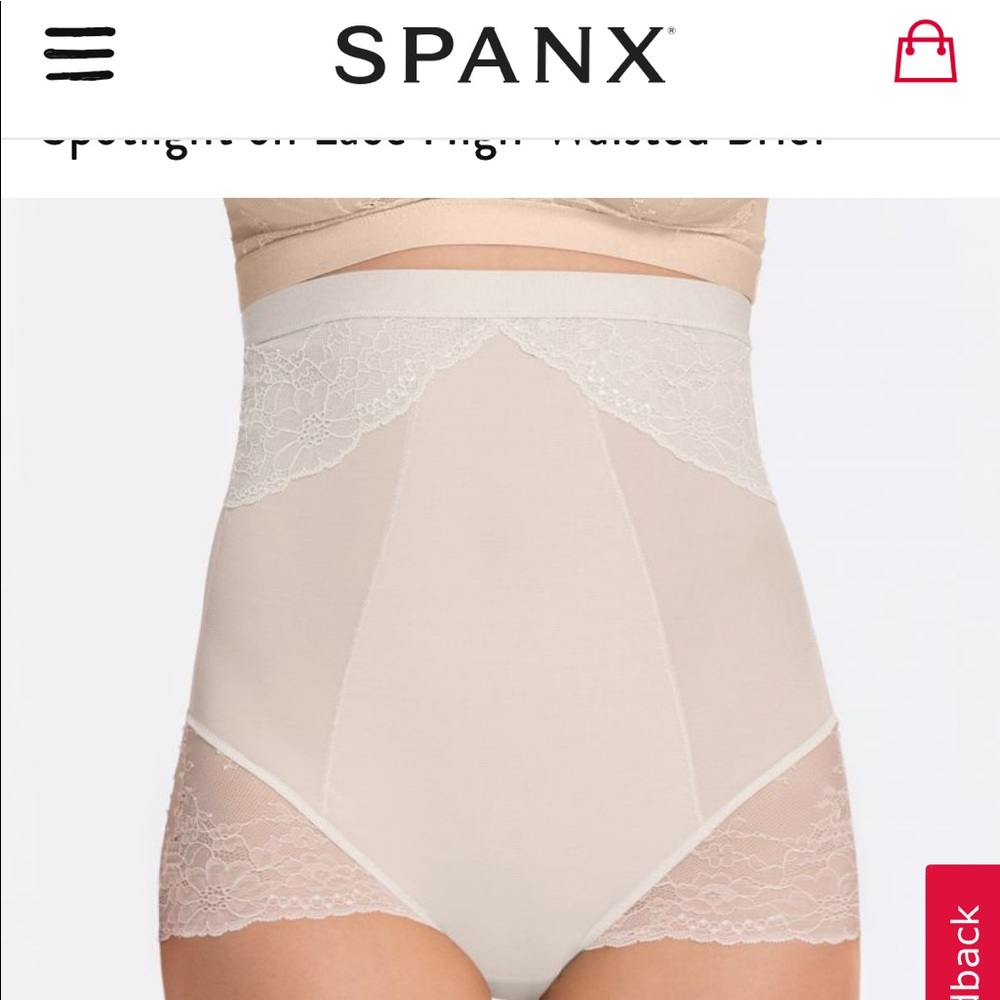 Spanx high waisted brief